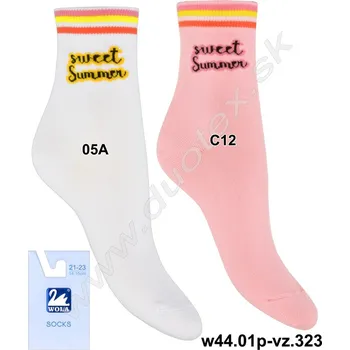 WOLA Vzorované ponožky w44.01p-vz.323 Barva: C12, Velikost: 33-35(22-23)