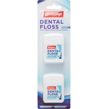 Zubní nit Dentiplus Dentální nit dental floss 2 x 50 m
