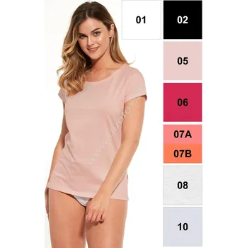 Dámské tričko CORNETTE Dámské triko 918-Cornette Barva: 08-ecru-melange, Velikost: XL