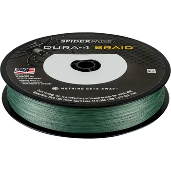 Spiderwire Splétaná Šňůra DURA4 300 m Green - Průměr 0,17 mm / Nosnost 15 kg