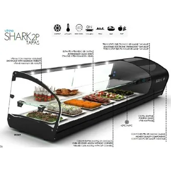 Stolní chlazená vitrína • SK28P