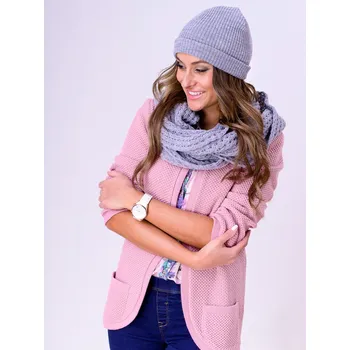 Dámský svetr Dámský svetr NESS - starorůžový, VELIKOST UNI ( S, M , L )