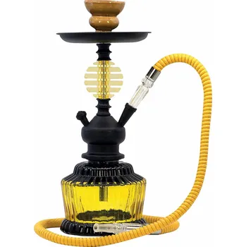 Dýmka 69149 Vodní dýmka žlutá 34cm