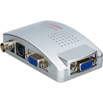 Zabezpečení domácnosti Převodník VGA na BNC S-VIDEO VGA AV Pawonik JL-C8012
