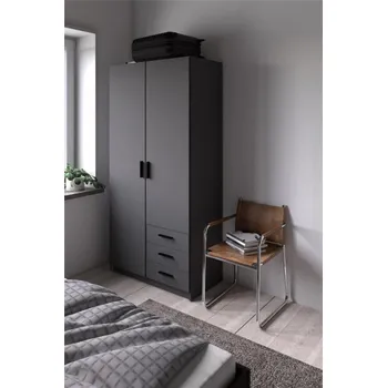 Šatní skříň Šatní skříň Spike 084 šedá - matt grey