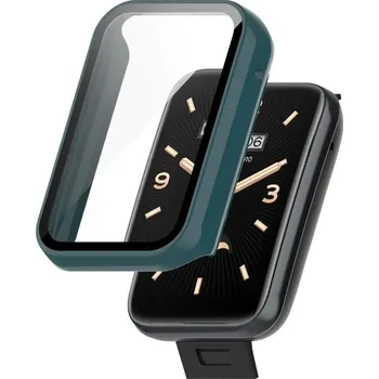 Příslušenství k chytrým hodinkám Ochranný kryt pro Xiaomi Smart Band 7 Pro - Tmavě zelený