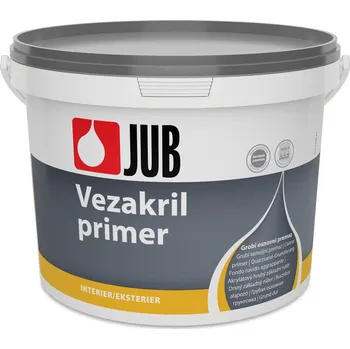 barva na zeď JUB VEZAKRIL PRIMER hrubý základní nátěr 5 l Bílá