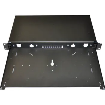 Rozvaděč 19" Optická vana 12xSC simplex černá aretace plastovým klipem