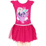 Little Pony - licence Dívčí šaty - My Little Pony 640-055, růžová tmavší Barva: Růžová tmavší, Velikost: 98