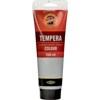 Vodová barva KOH-I-NOOR Barva temperová 250ml stříbrná