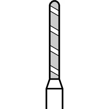 Brusný kotouč TURBO diamant | válec, oblý (L=8 mm)