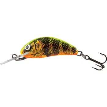 Umělá nástraha SALMO - Wobler Hornet Floating Gold Fluo Perch 3,5 cm