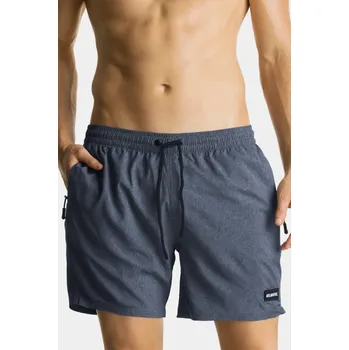 Pánské plavky Pánské plavky Atlantic KMB-215 Barva: Modrá - tmavě, Velikost: L