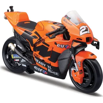 autíčko Maisto - Motocykl, Tech3 KTM Factory Racing 2021, (#27 IKER LECUONA), 1:18