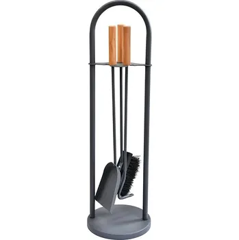 J.A.D. TOOLS Nářadí krbové s dřevěnou ručkou