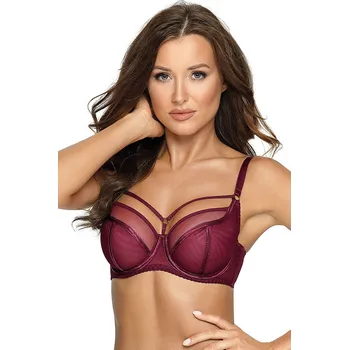 Podprsenka Podprsenka Ava 1923 Protea - Výprodej Barva: Červená, Velikost: 65H