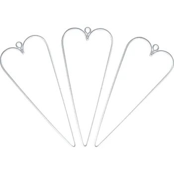 Rayher Drátěný polotovar - srdce - 3 ks