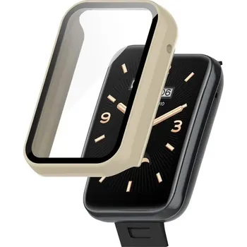 Příslušenství k chytrým hodinkám Ochranný kryt pro Xiaomi Smart Band 7 Pro - Béžový
