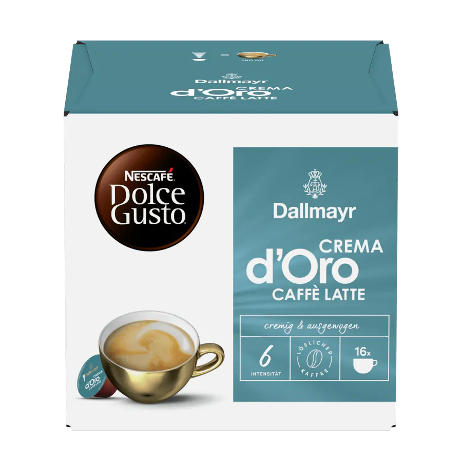 Nescafé Dolce Gusto Dallmayr Crema d'Oro 16 Kapseln online kaufen