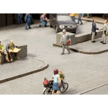 Modelová železnice H0 - Laser-Cut - obrubníky