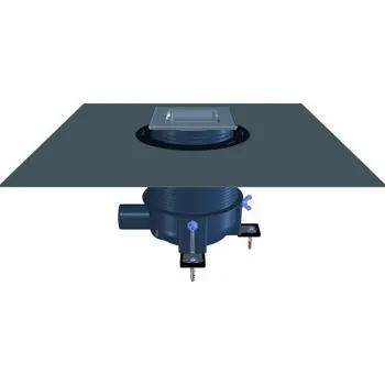 podlahová vpusť Hl PRIMUS podlahová vpust DN50, boční odtok, nerez