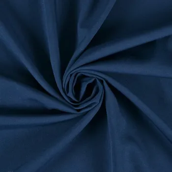 Umělé hedvábí / silky mírně elastické tmavě modré