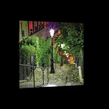 Obraz Postershop Obraz na plátne: Zelená ulicka (1) - 75x100 cm