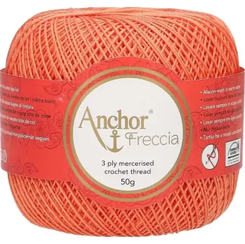 Příze Anchor Freccia 12 - 328 Meruňková (Háčkovací příze Anchor Freccia 12 - 328 Meruňková)