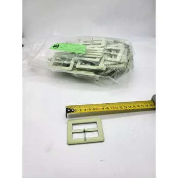 Přezka plastová- 7cm - světle zelená