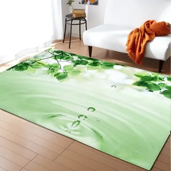 Rohožka Květinová podlahová rohož s 3D tiskem | květinový koberec - 14,40 x 60 cm 16 x 24 palců