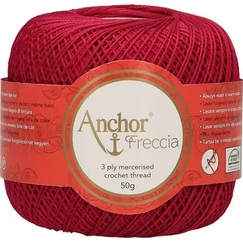 Příze Anchor Freccia 12 - 606 Cyklámen (Háčkovací příze Anchor Freccia 12 - 606 Cyklámen)