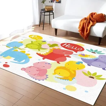 Koberec Koberec do dětského pokoje s dinosaury - 2,40 x 120 cm 16 x 47 palců