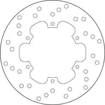 Brzdový kotouč Brzdový kotouč BREMBO 68B40738 fix PIAGGIO/VESPA Liberty 125 (