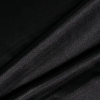 Takoy pravé hedvábí černá metráž