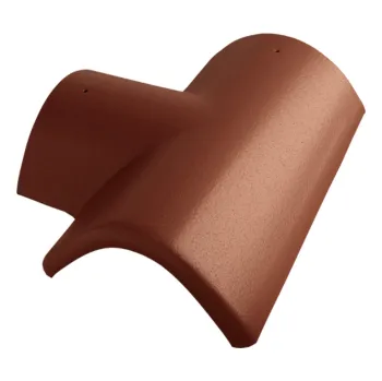 Betonpres Hřebenáč rozdělovací T 235 levý EXCLUSIV červenohnědá