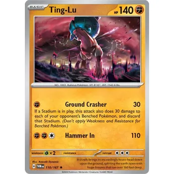 Sběratelská karetní hra Ting-Lu 110/167 - Twilight Masquerade Typ karty: Holo