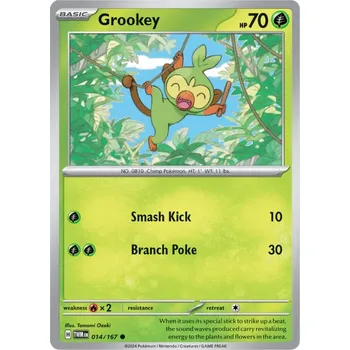 Karetní hra Grookey 014/167 - Twilight Masquerade Typ karty: Reverse Holo