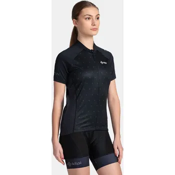 cyklistický dres Dámský cyklistický dres Kilpi Moate-W BLK XL