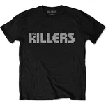 RockOff The Killers unisex tričko : DOTS LOGO - černá Velikost: L