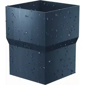 okap SATJAM Niagara Kwadra Svodová spojka 80 RAL 7016 antracit