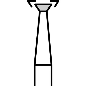 Brusný kotouč diamantový vrtáček | obrácený kužel, ostrý úhel