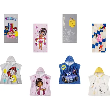 Dětské pončo / Plážová osuška, 100 % bavlna