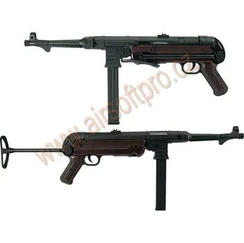 Airsoftová zbraň AGM MP40 (MP007 A) - imitace bakelitu