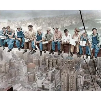 Diamantové malování Diamantové malování - Přestávka na mrakodrapu č. 926