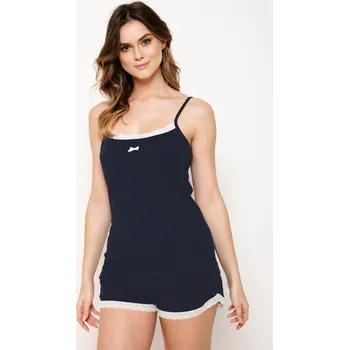 Dámské pyžamo Dámské pyžamo Italian Fashion Paxi ws.r. kr.sp. - výprodej Barva: Zelená, Velikost: XL