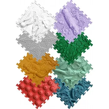 Ortonature - set ortopedických podlah Dinosauři v poušti 8 ks