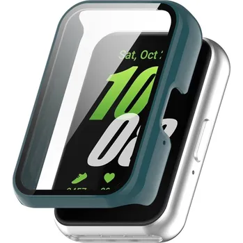 Příslušenství k chytrým hodinkám Ochranný kryt pro Samsung Galaxy Fit 3 - Tmavě zelený