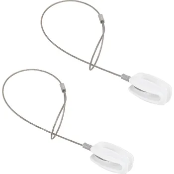 Ohradník VNT electronics s.r.o. Plastový izolátor "vajíčko" včetně ocelového lanka s okem - 2 ks