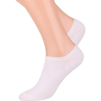 Dámské ponožky Ponožky nízké Steven 007 Barva: Bílá, Velikost: 41-43