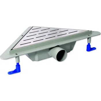 HOPA - Odtokový rohový žlab EDGEline - Varianta roštu - Medium OLPZLABSTRMF